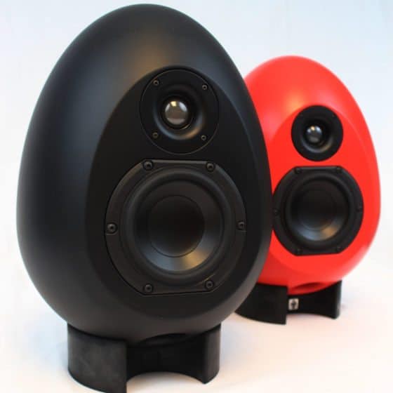 Egg Speakers On Stands